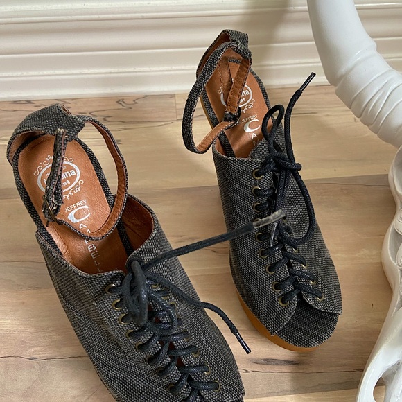 Jeffery campbell regis wedge - Picture 2 of 6